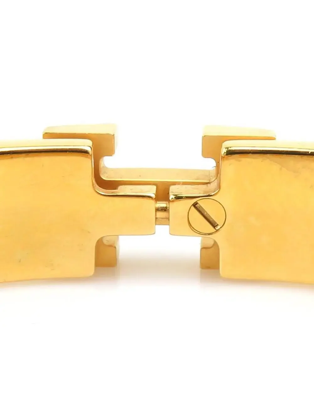 Auth Hermes Clic Clac Pm Bangle #303064H47B